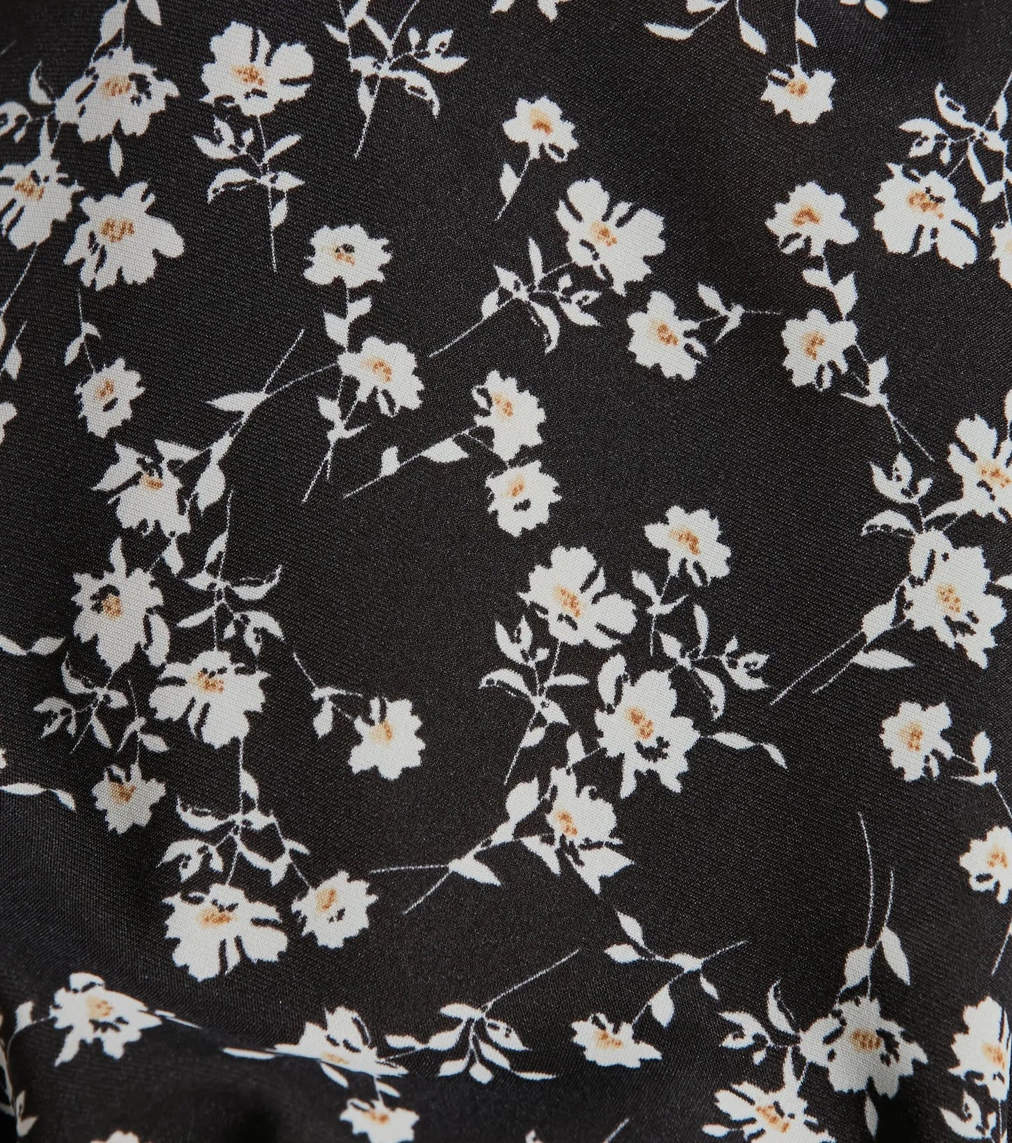 Girlycore Floral Puff Sleeve Crop Top