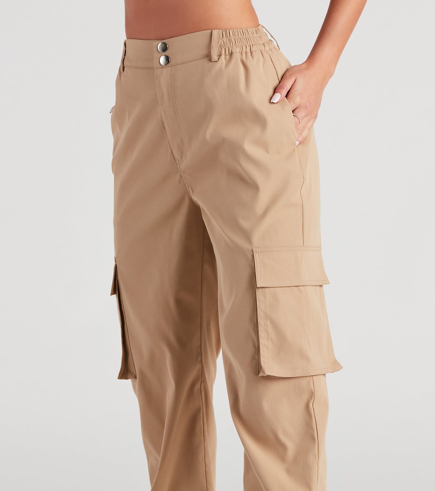 Casual Slay Wide-Leg Cargo Pants