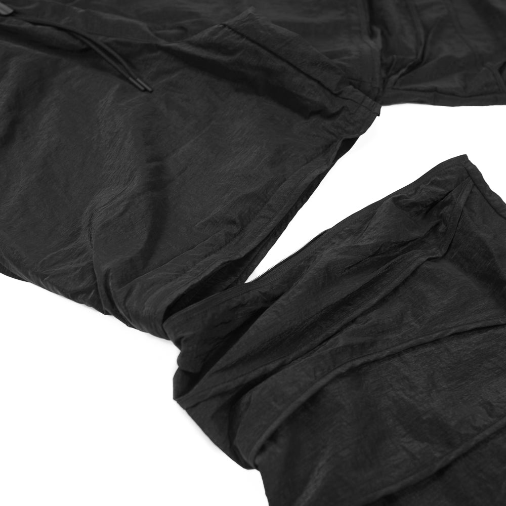 Nike Tech Woven Convertible Oversized Pants (Black/Anthracite/Black)