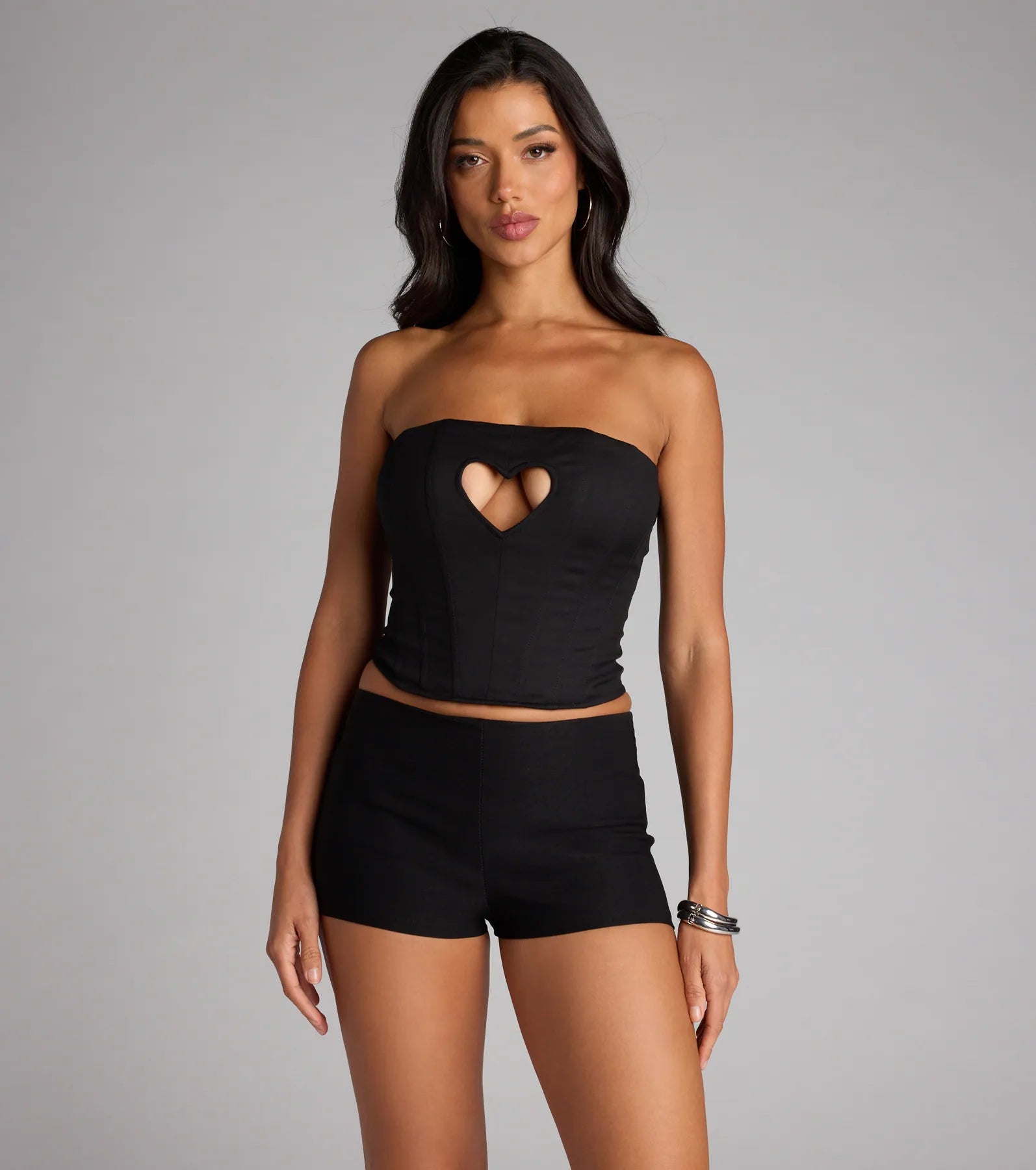 Heartbreaker Status Lace-Up Corset Top