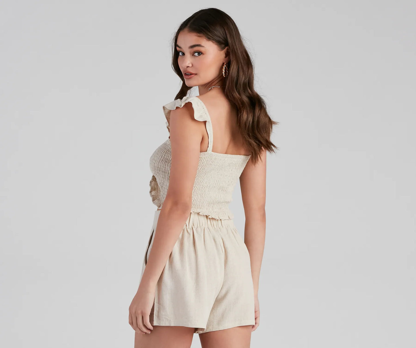 Casual And Chic Tie Front Top