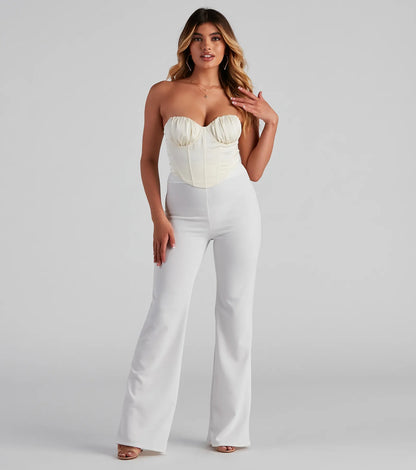 Unveil Satin Sweetheart Bustier