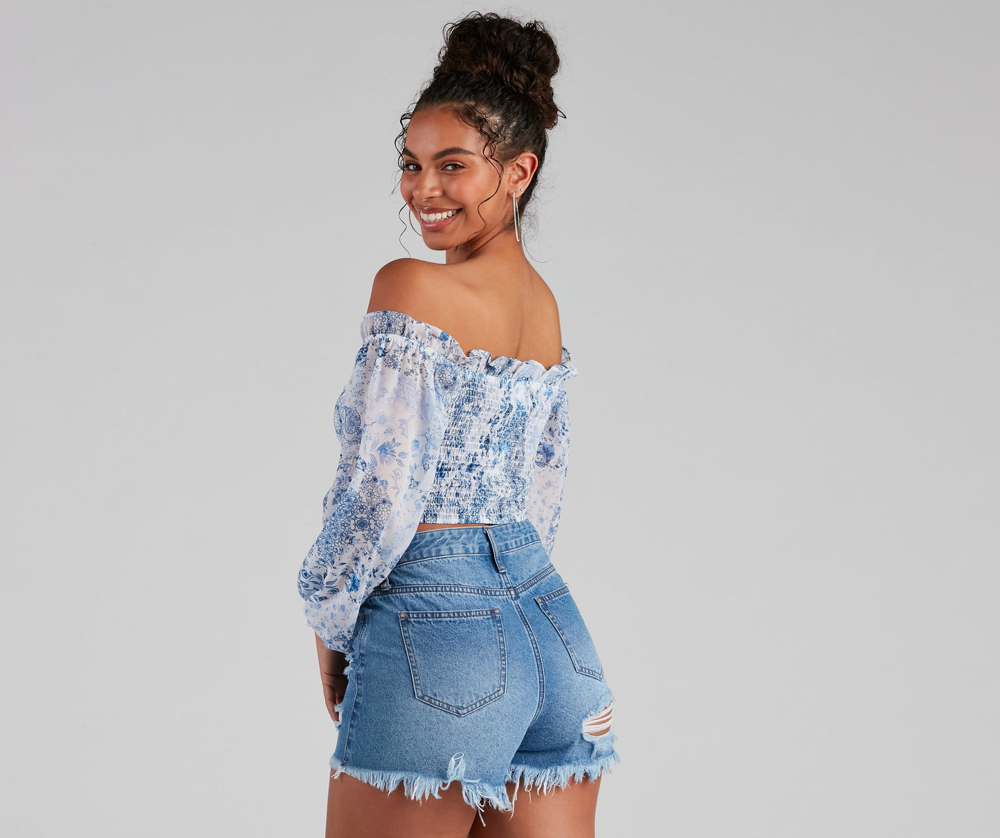 One Look At You Floral Corset