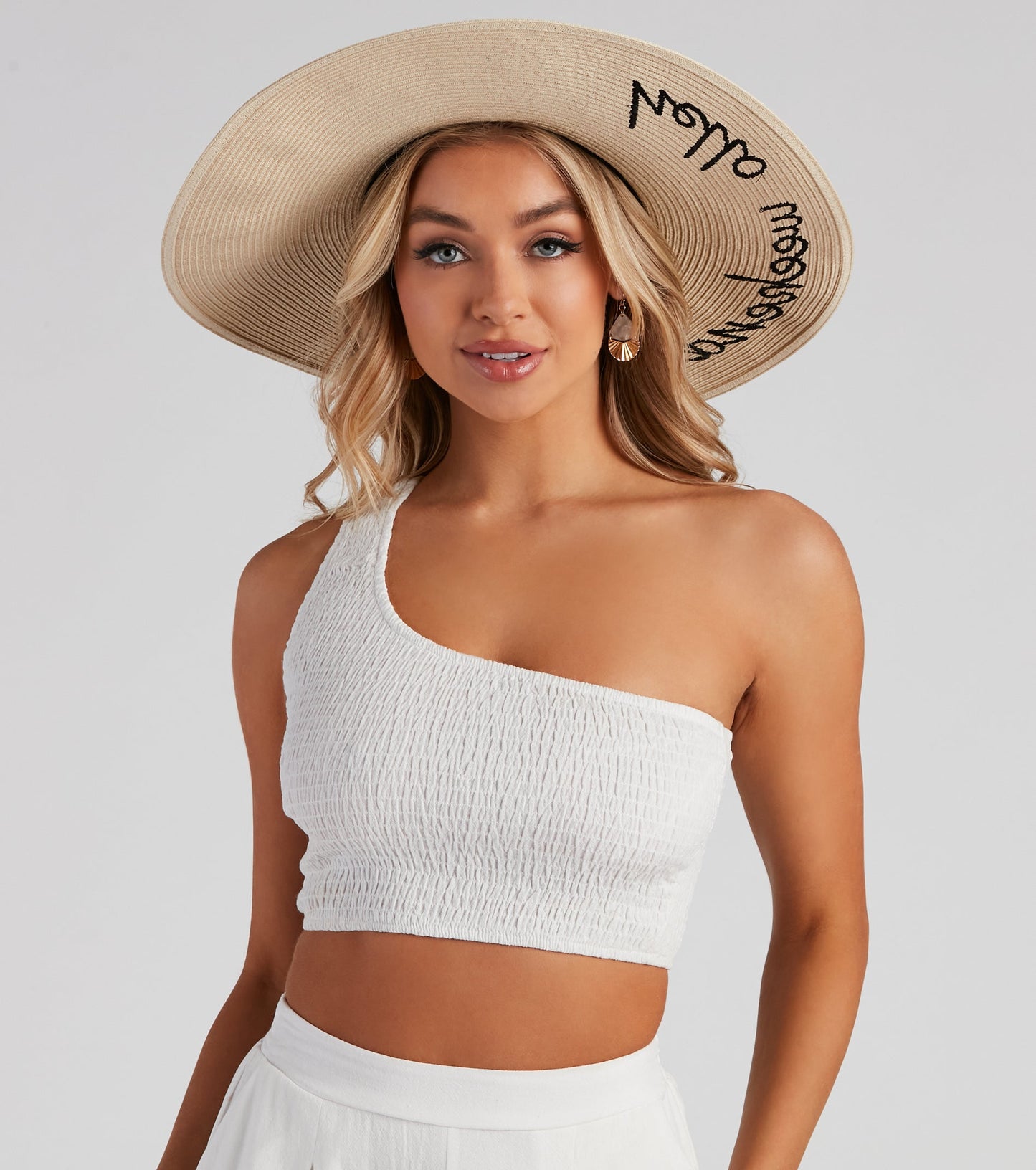 Get Together Smocked Crop Top