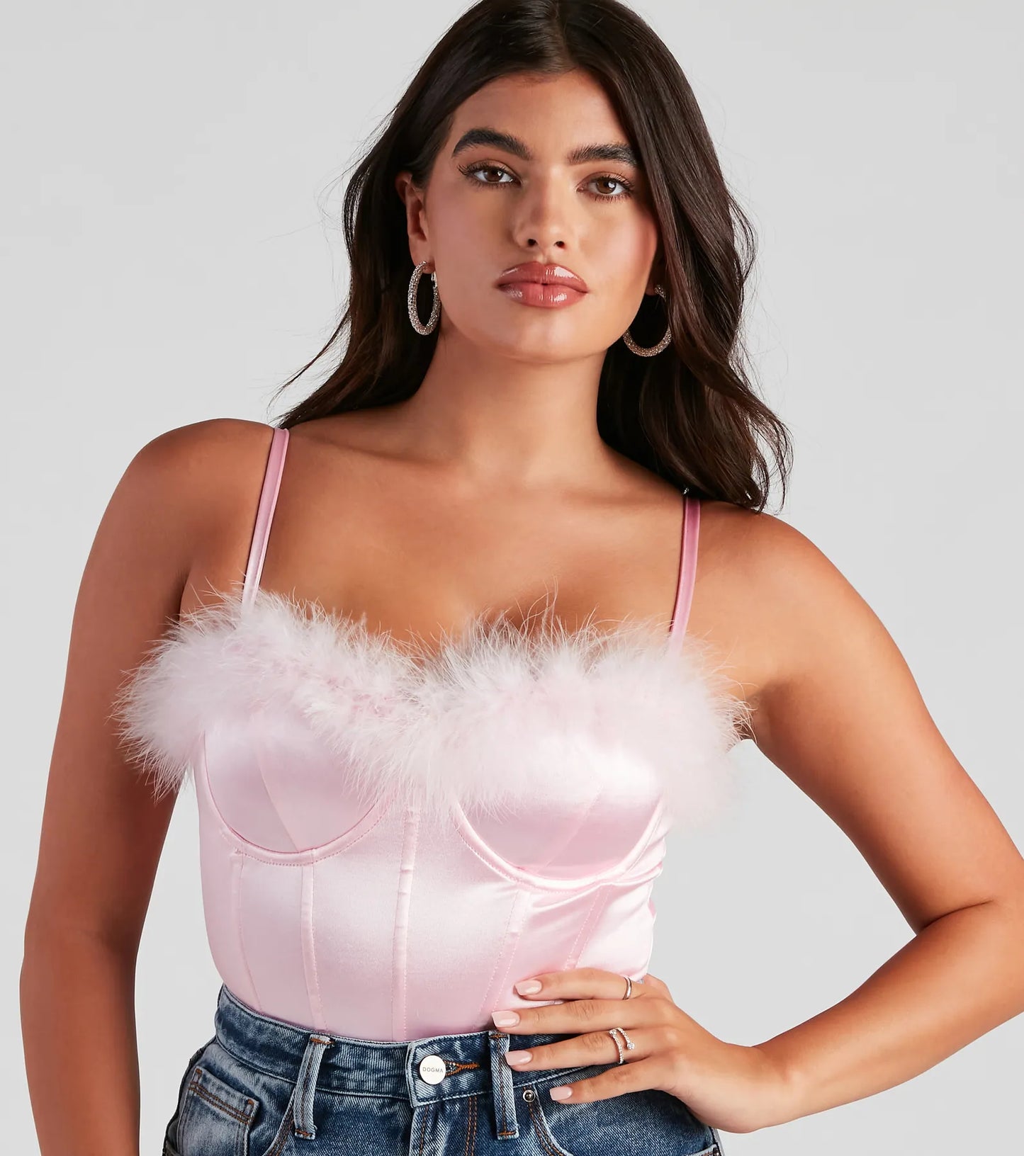 Iconic Bunny Babe Corset Bodysuit