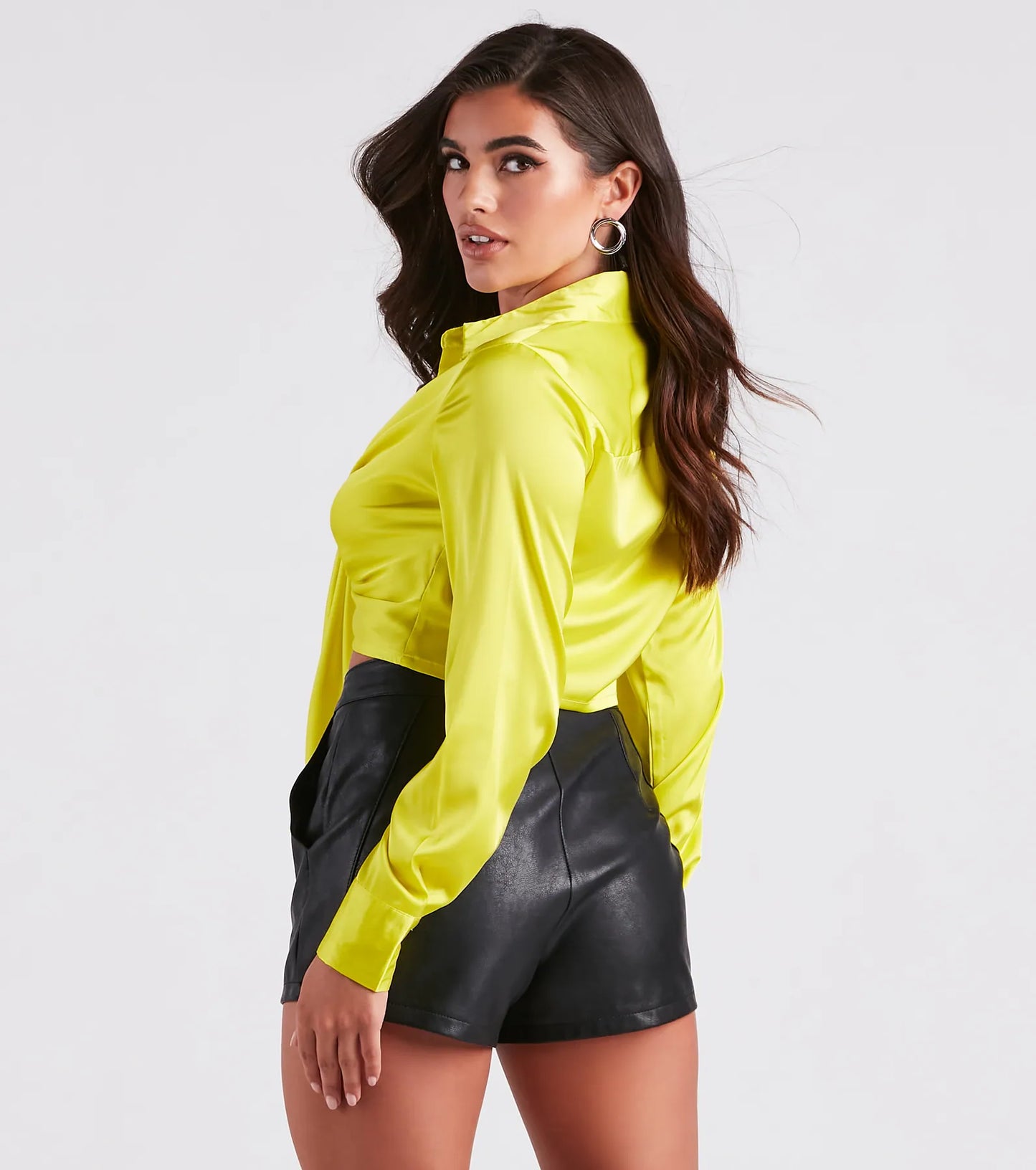 Happy Hour Ready Cropped Blouse