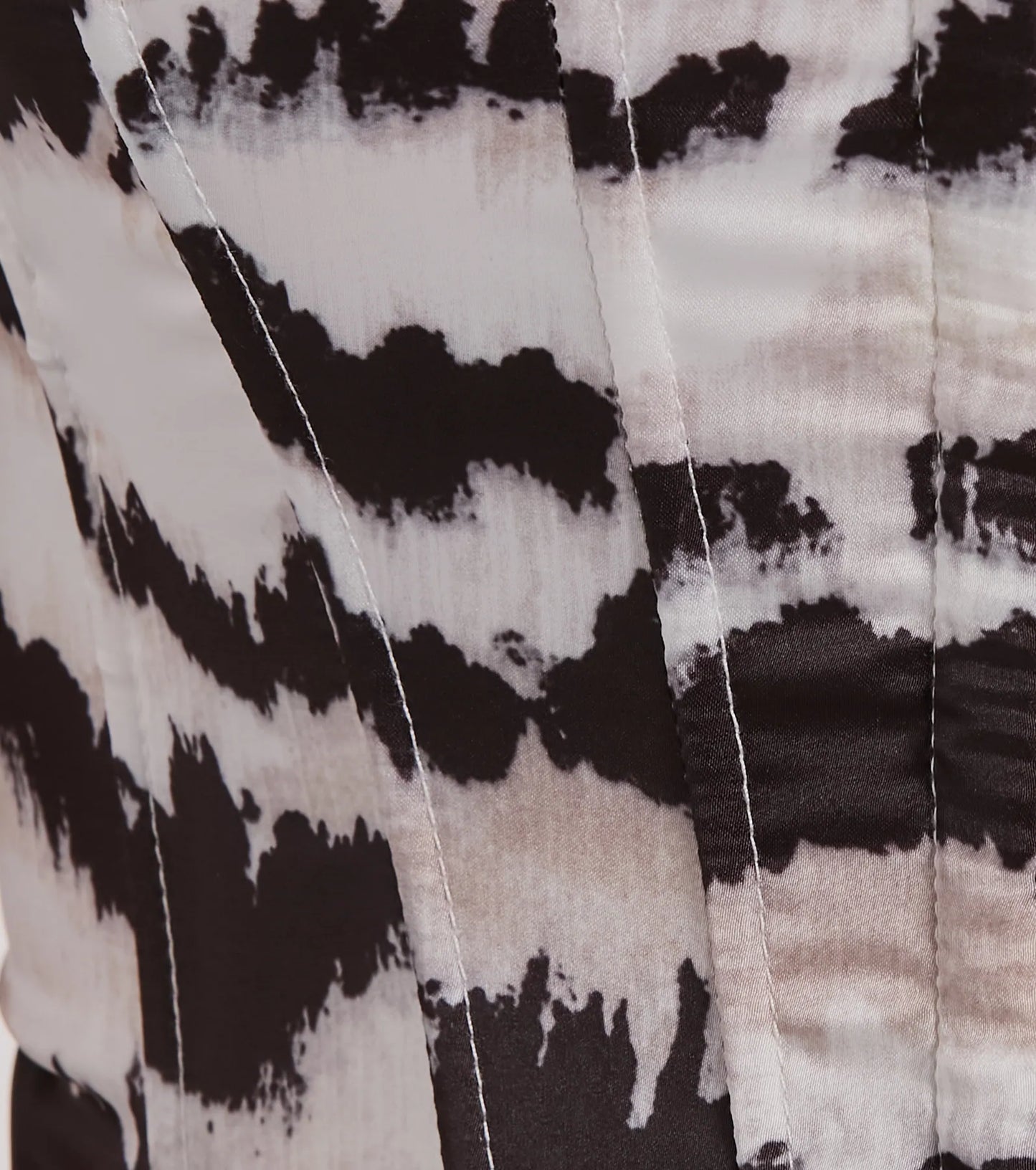 Perfect Evening Strapless Lace-Up Marble Corset Top