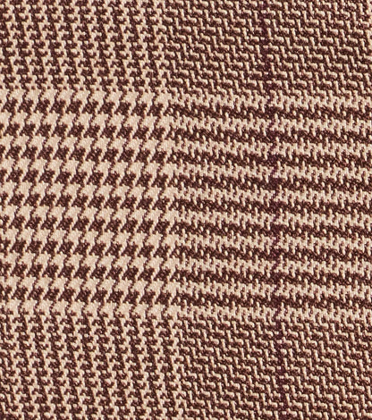 Pristine Classic Satin Trim Plaid Corset Crop Top