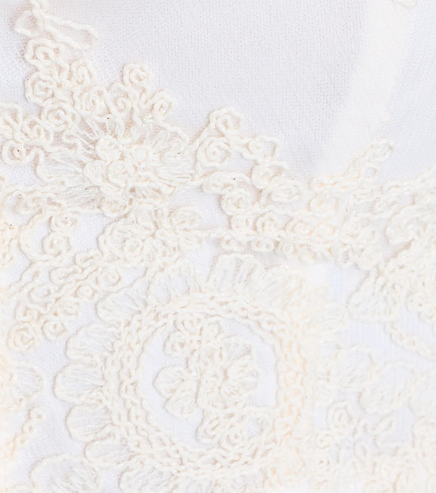 Boho Muse Lace-Up Embroidered Crop Top