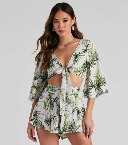 Life's A Breeze Kimono Tie-Front Top