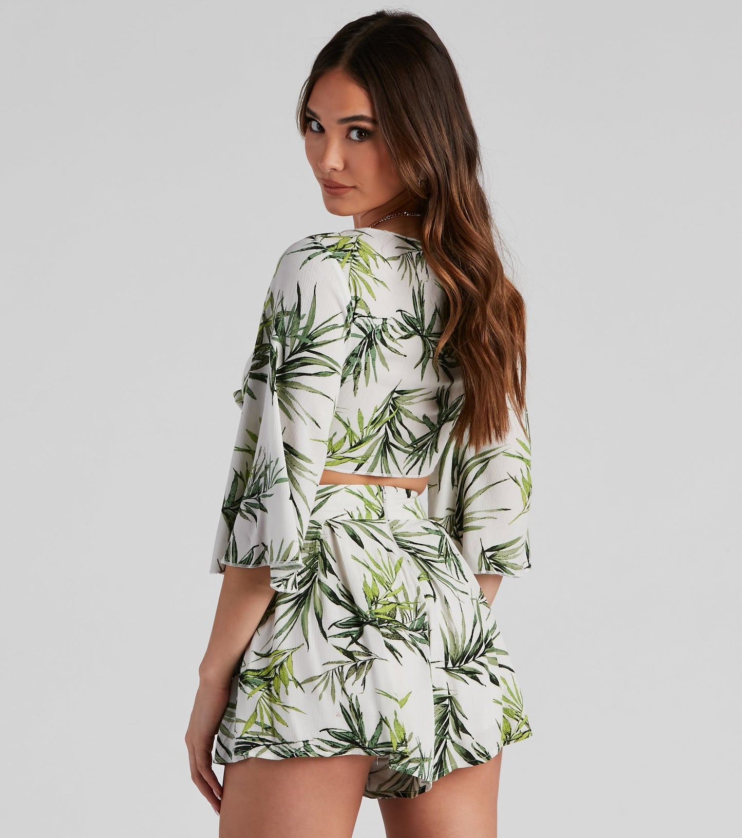 Life's A Breeze Kimono Tie-Front Top