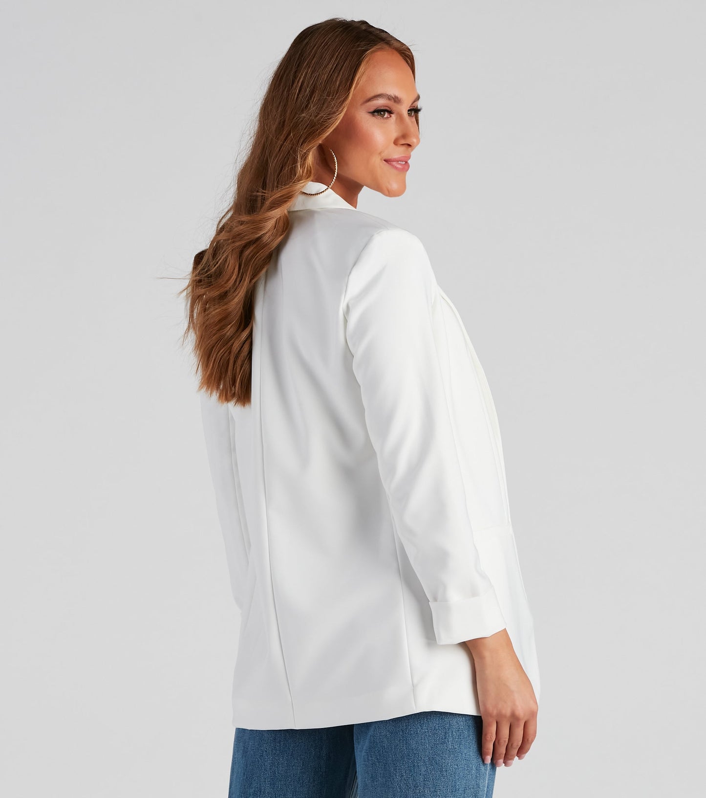 On My Way Classic Oversized Blazer