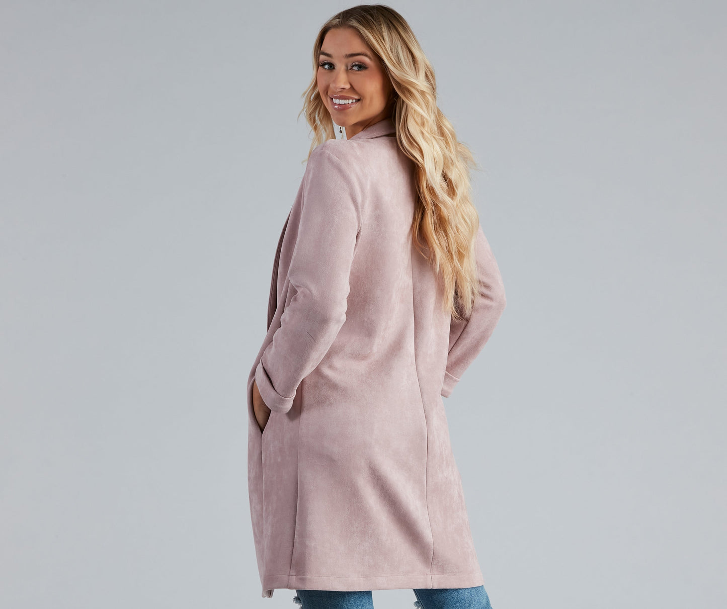 Polish Up Real Nice Long Blazer