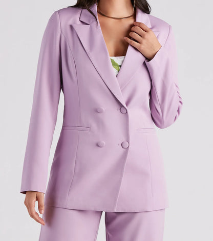 She Means Business Structured Blazer