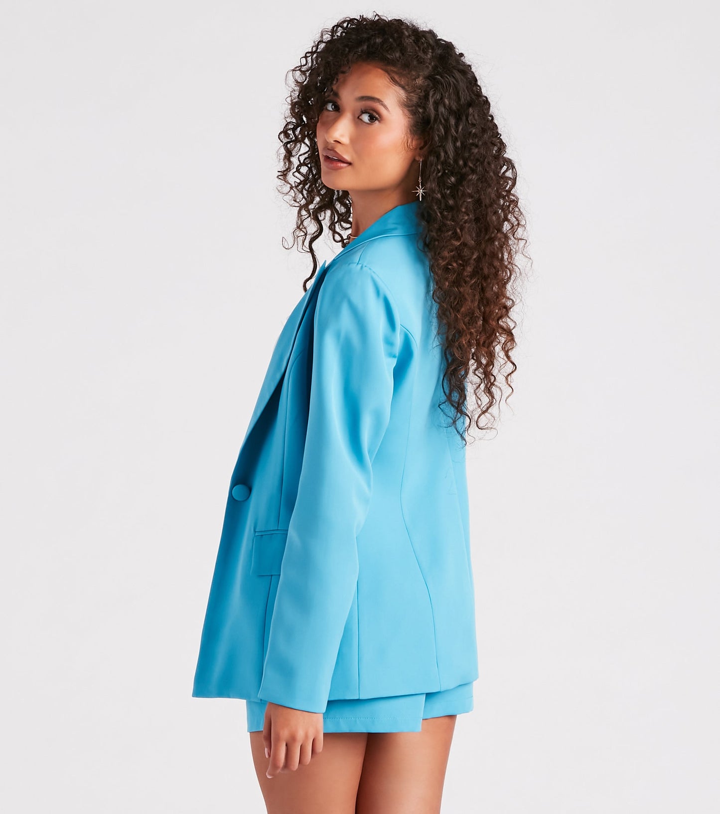 Bold Moves Woven Blazer