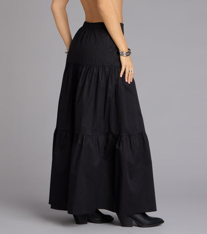 Daydream Flow High-Rise Peasant Maxi Skirt