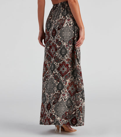 Who's That Girl Boho Maxi Skirt