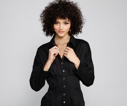 Go With It Utility Jumpsuit