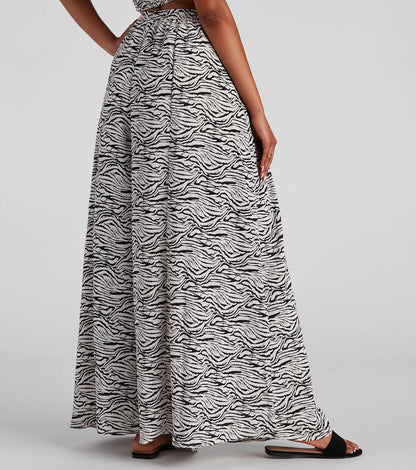 Eye Of The Tiger Palazzo Pants