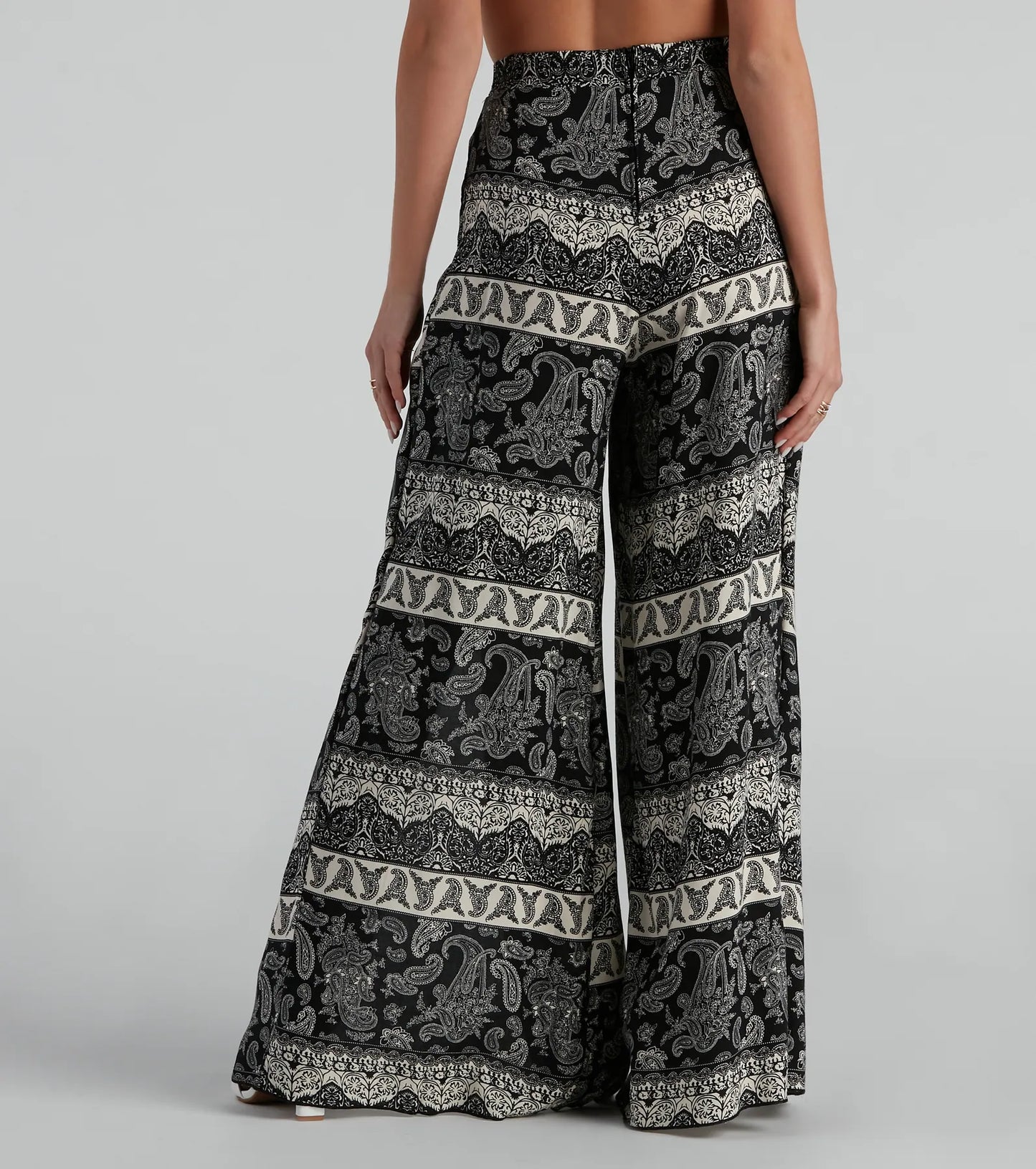 Effortless Boho Flair Tulip Pants