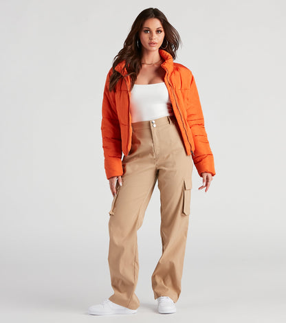 Casual Slay Wide-Leg Cargo Pants