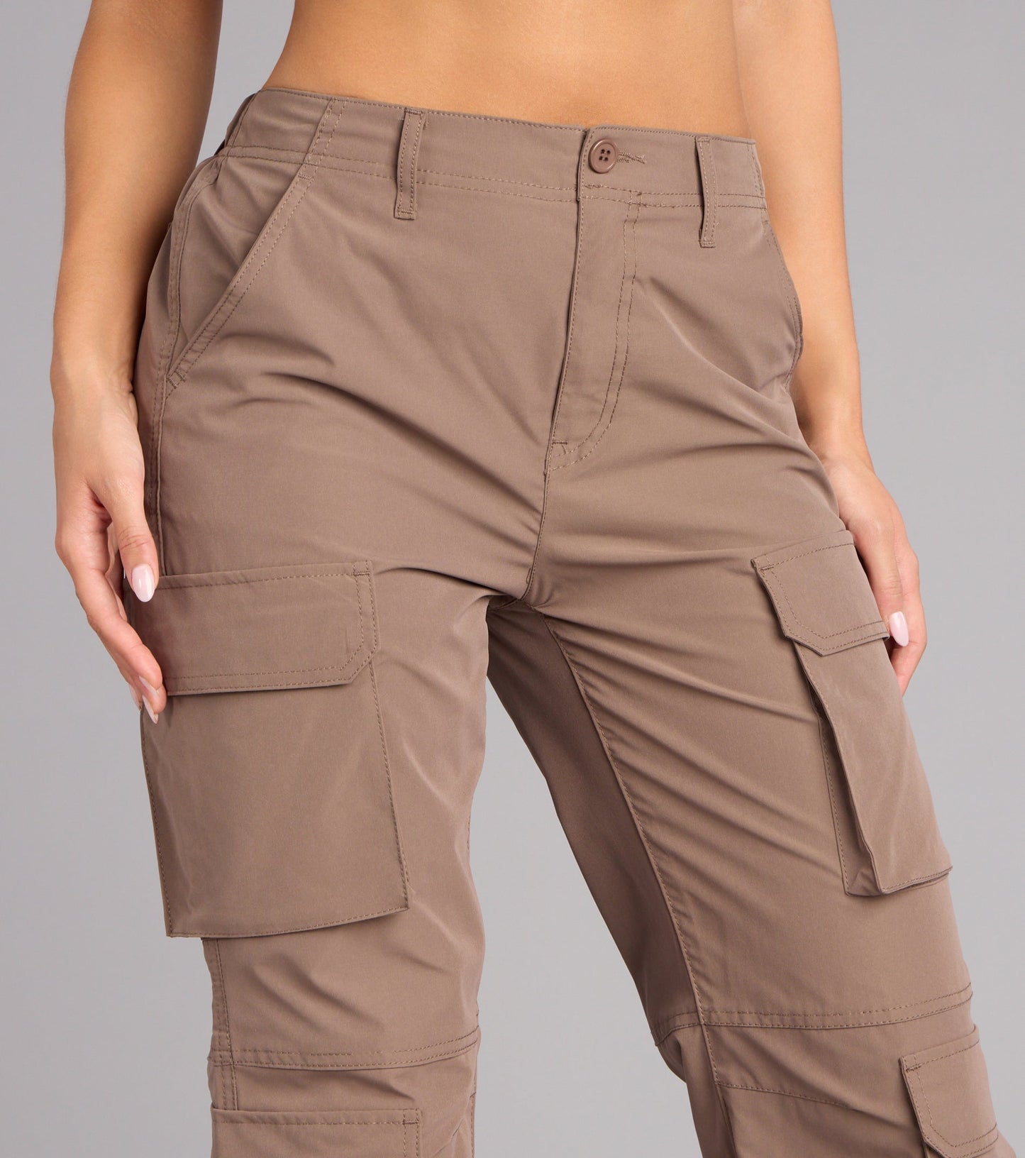 Out For The Day High-Rise Cargo Pants