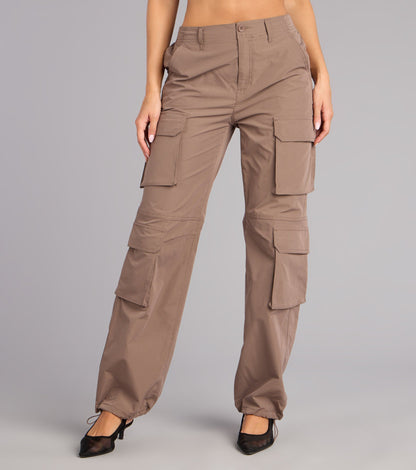 Out For The Day High-Rise Cargo Pants