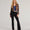 Cool Icon High-Rise Belted Bootcut Pants