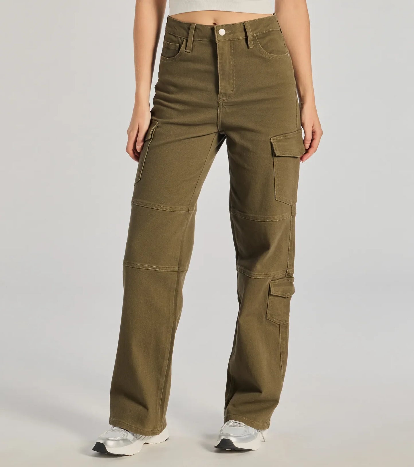 The Next Level High-Rise Cargo Pants