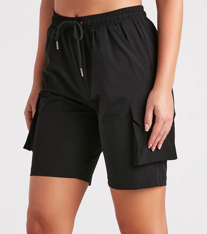 Everyday Trendsetter Nylon Cargo Shorts