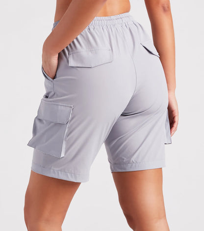 Everyday Trendsetter Nylon Cargo Shorts