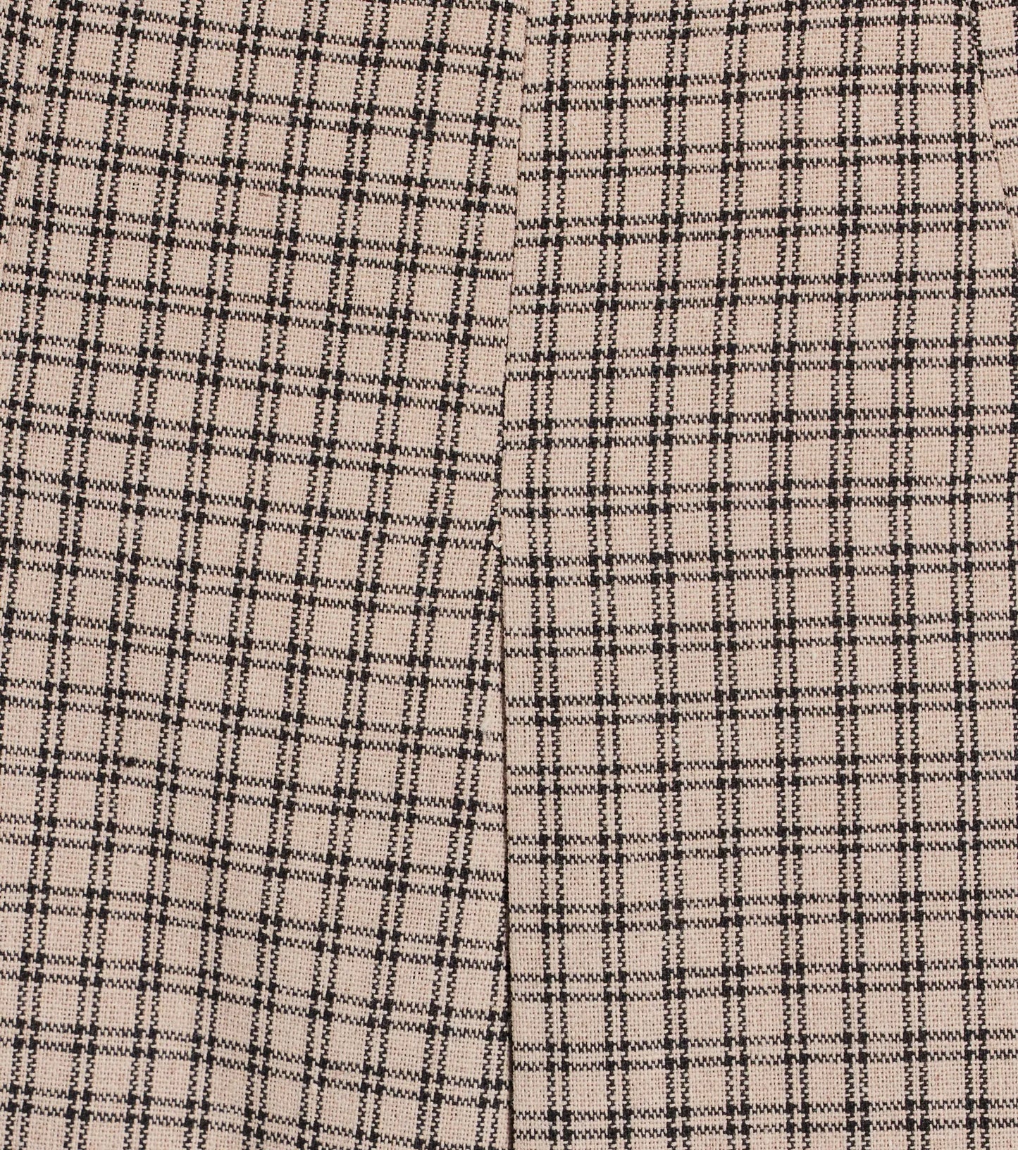 Keep On Charming High-Rise Plaid Linen Skort