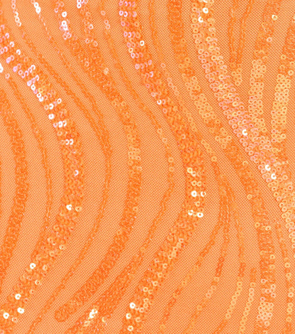 Ashleigh Lace-Up Corset Sequin Formal Dress